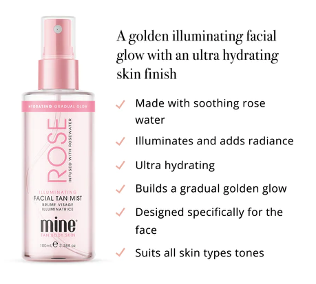 Rose Illuminating Facial Tan Mist