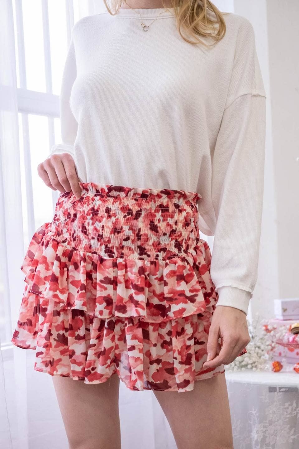 Cherry Blossom Charm Skort